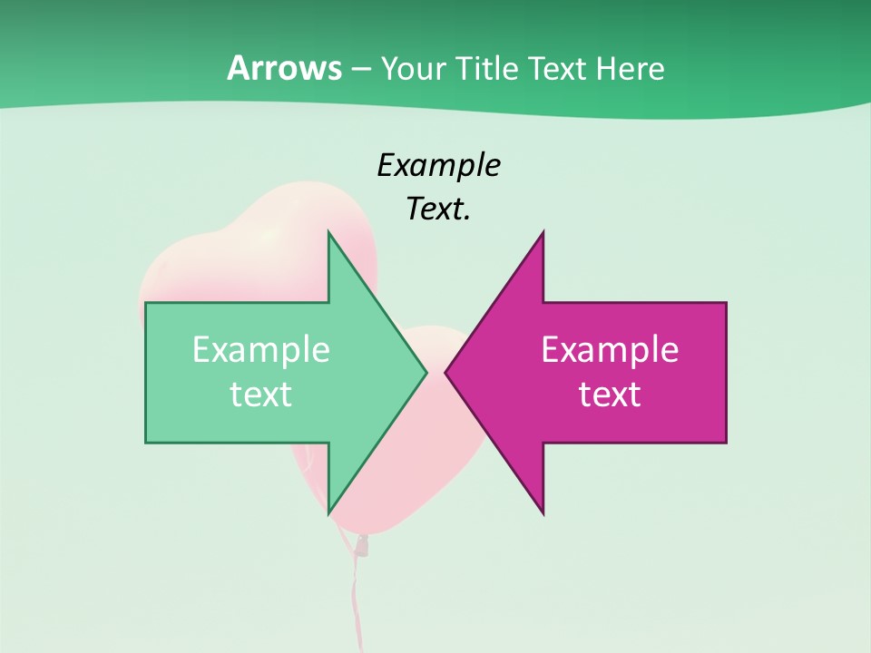 Wish Heart Light PowerPoint Template