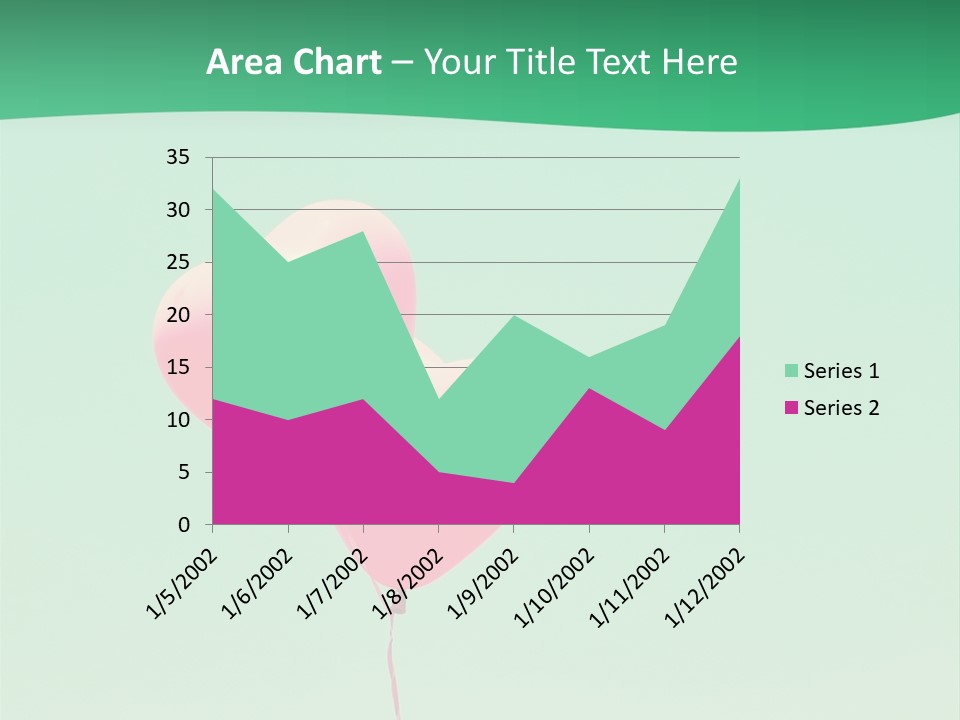 Wish Heart Light PowerPoint Template