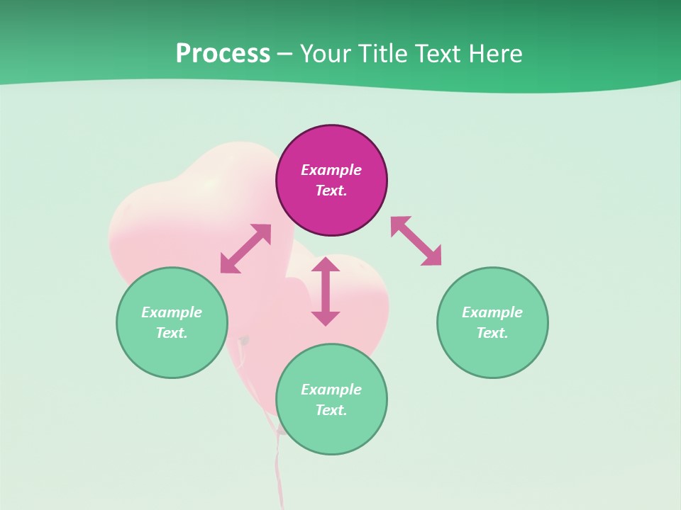 Wish Heart Light PowerPoint Template