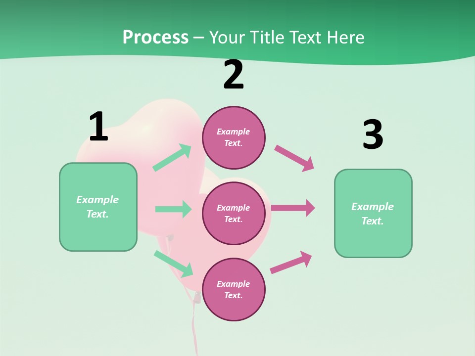 Wish Heart Light PowerPoint Template