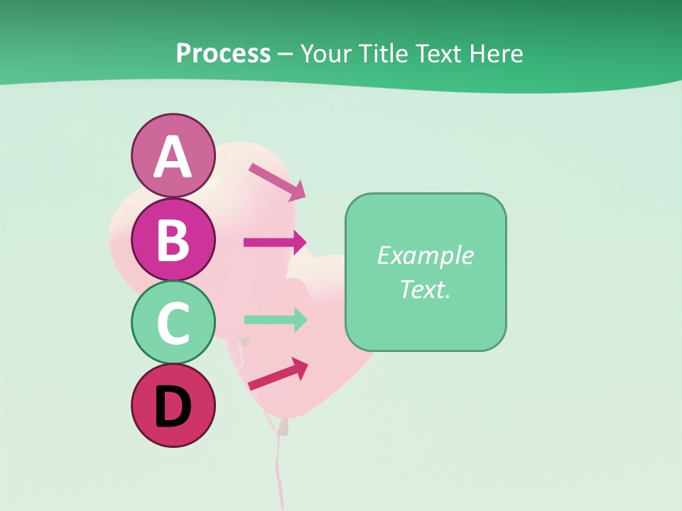 Wish Heart Light PowerPoint Template