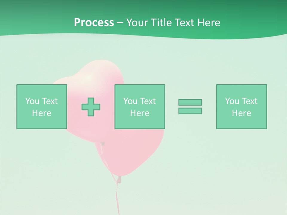 Wish Heart Light PowerPoint Template