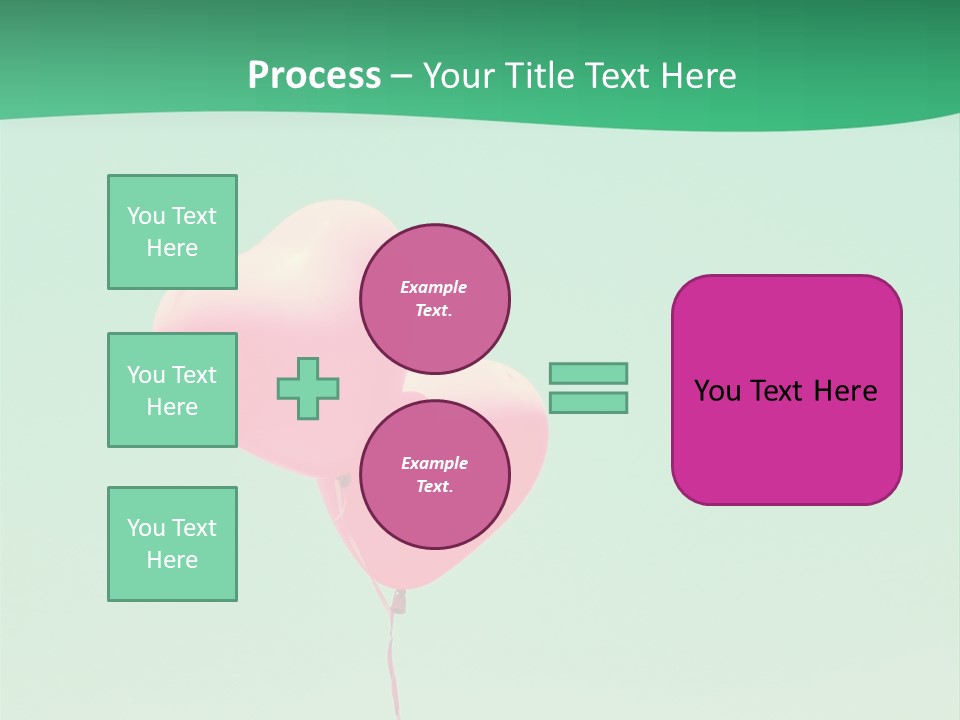 Wish Heart Light PowerPoint Template