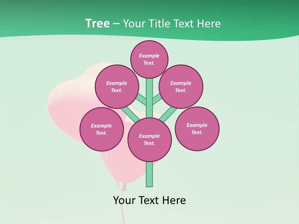 Wish Heart Light PowerPoint Template