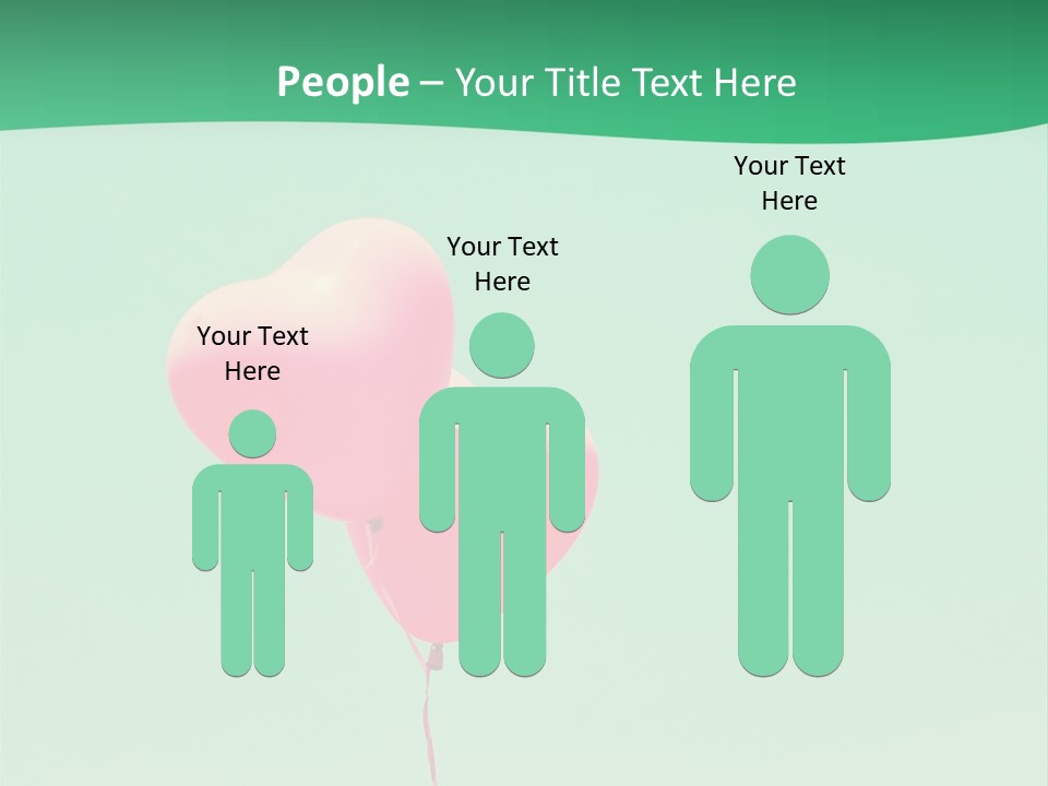 Wish Heart Light PowerPoint Template