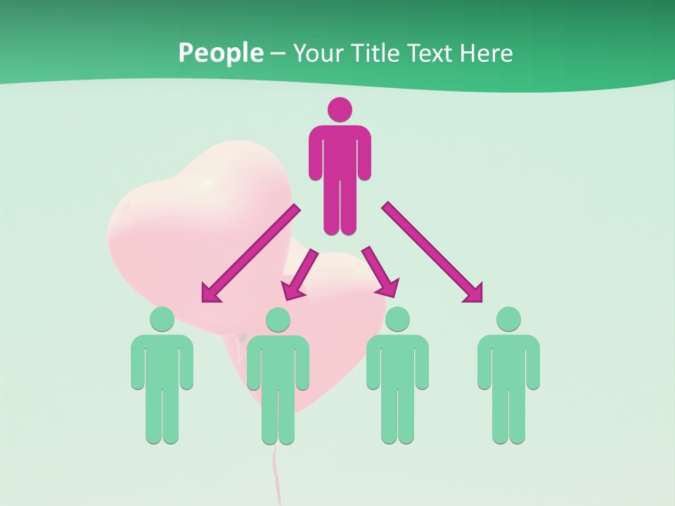 Wish Heart Light PowerPoint Template