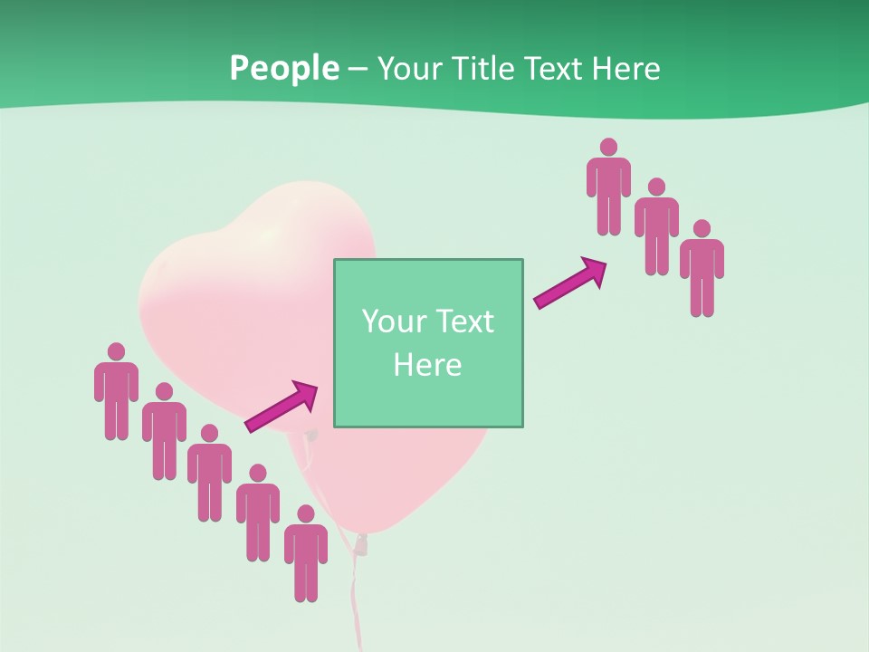 Wish Heart Light PowerPoint Template