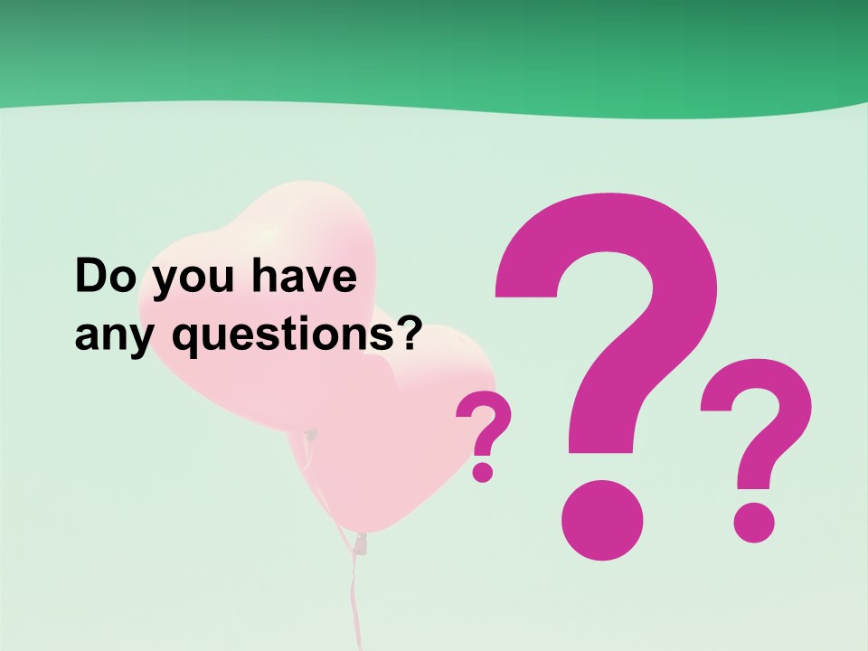 Wish Heart Light PowerPoint Template