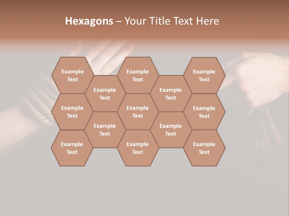 Knot Prisoner Bonding PowerPoint Template