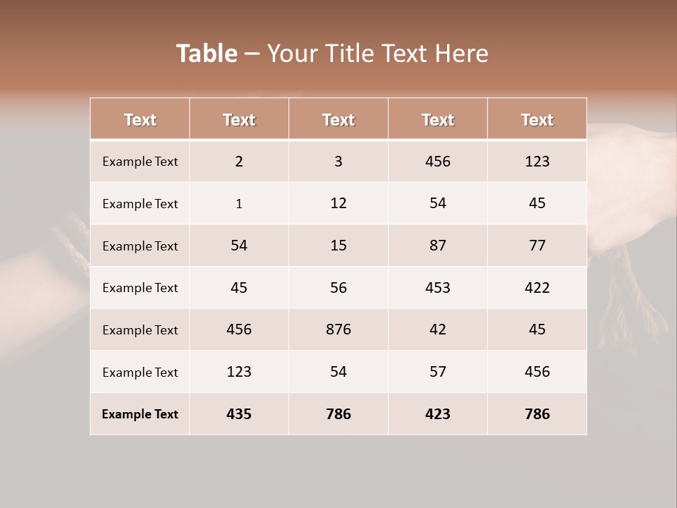 Knot Prisoner Bonding PowerPoint Template
