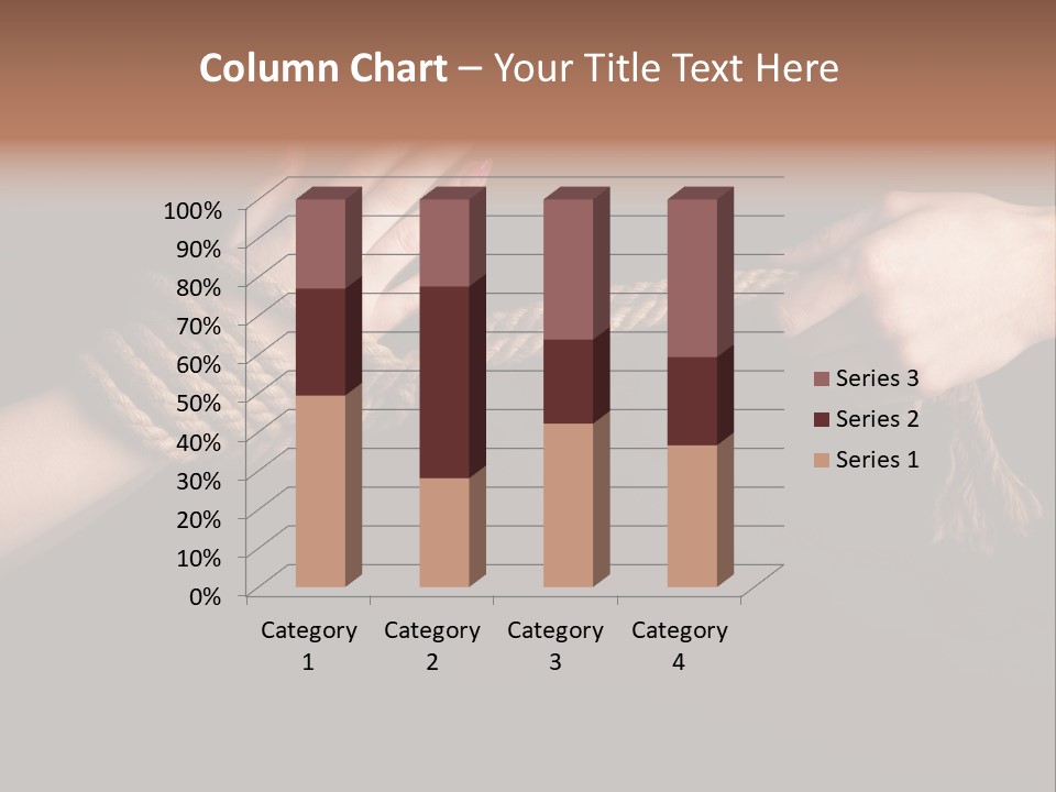 Knot Prisoner Bonding PowerPoint Template
