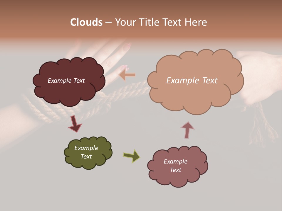 Knot Prisoner Bonding PowerPoint Template