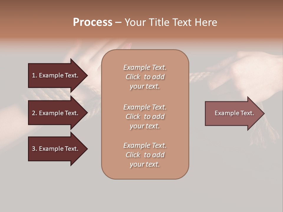 Knot Prisoner Bonding PowerPoint Template