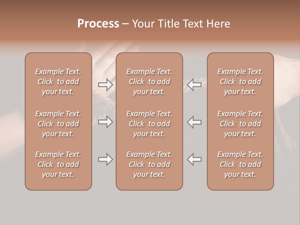 Knot Prisoner Bonding PowerPoint Template