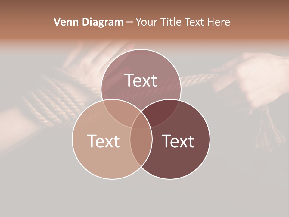 Knot Prisoner Bonding PowerPoint Template