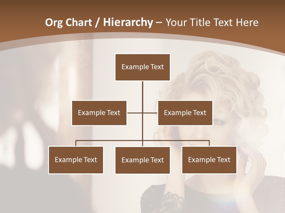 Pretty Portrait Sensuality PowerPoint Template