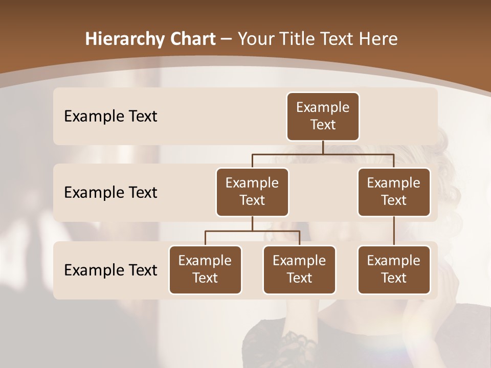 Pretty Portrait Sensuality PowerPoint Template