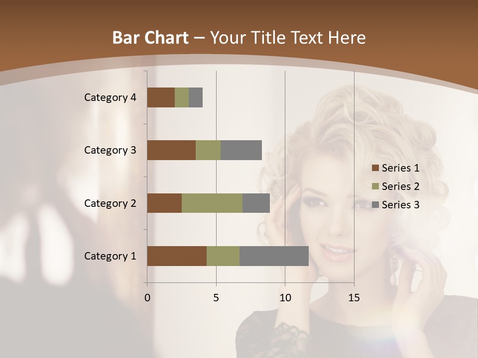 Pretty Portrait Sensuality PowerPoint Template