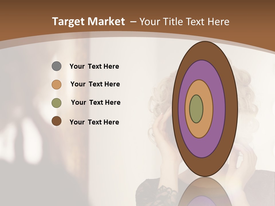 Pretty Portrait Sensuality PowerPoint Template