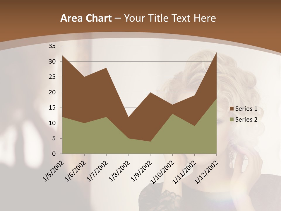 Pretty Portrait Sensuality PowerPoint Template