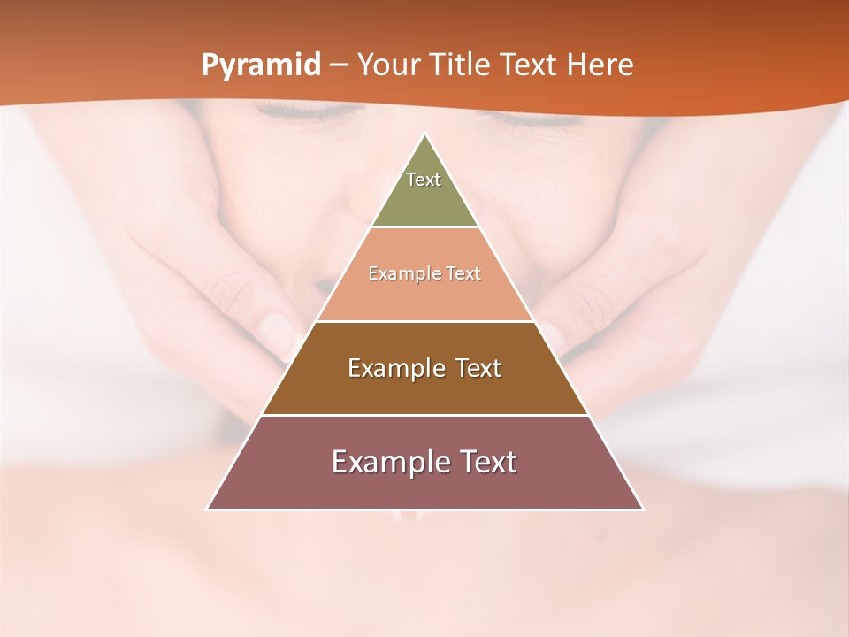 Tranquil Female Towel PowerPoint Template