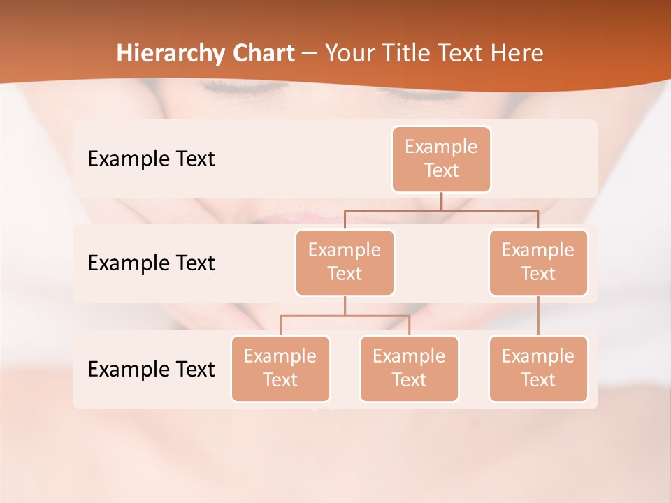 Tranquil Female Towel PowerPoint Template