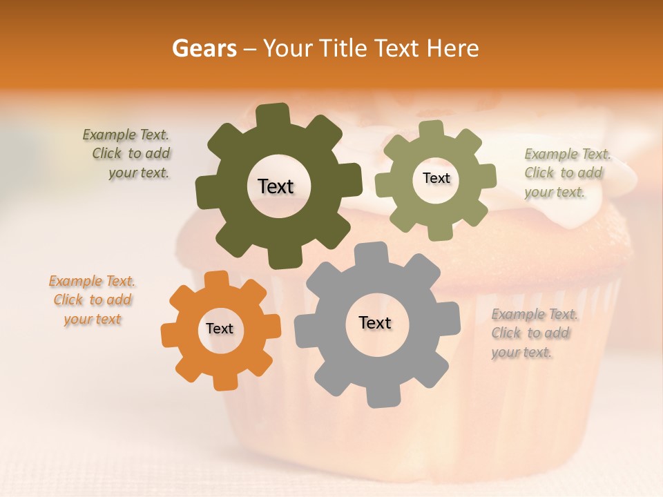 Sweet Cake Buttercream PowerPoint Template