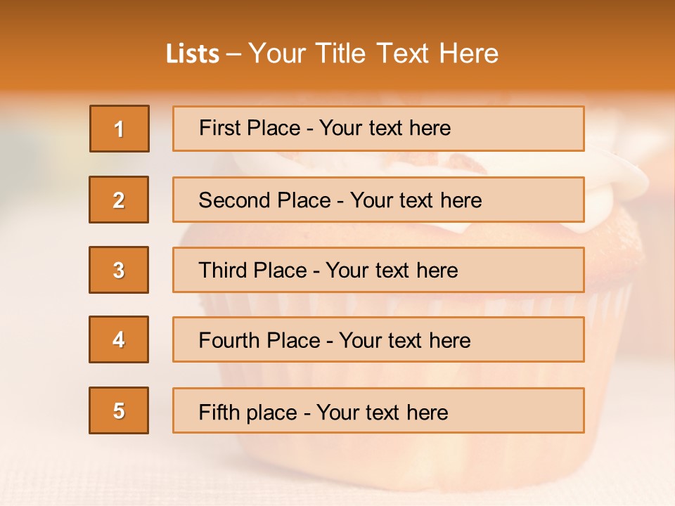 Sweet Cake Buttercream PowerPoint Template