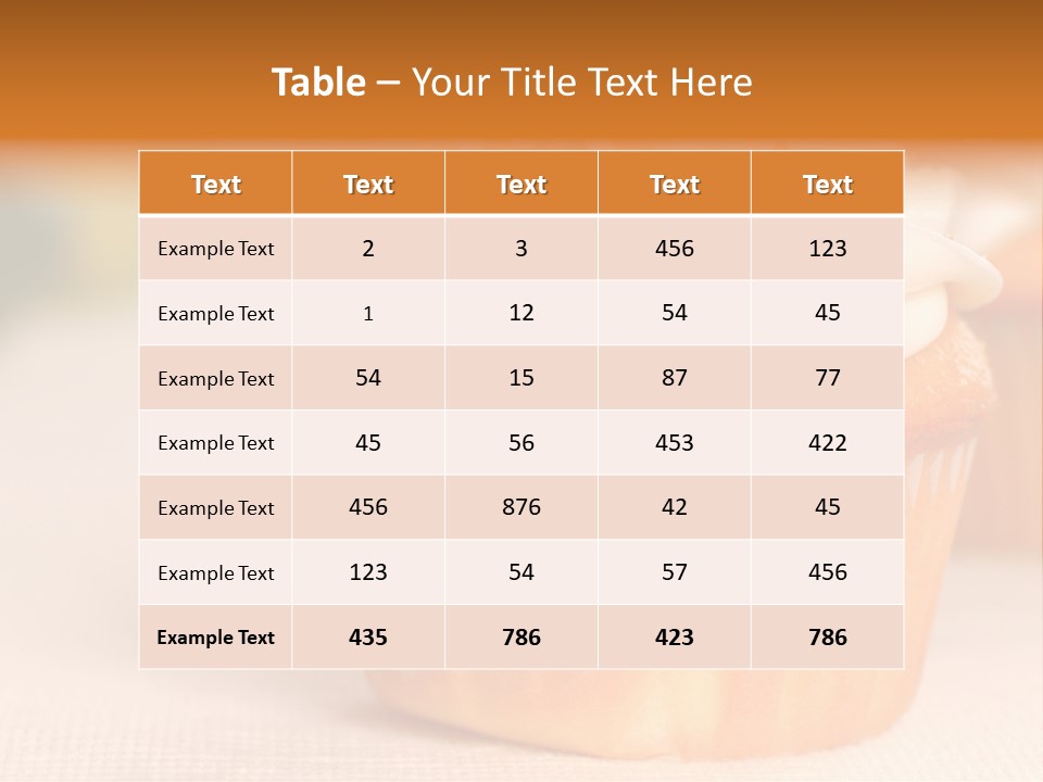 Sweet Cake Buttercream PowerPoint Template