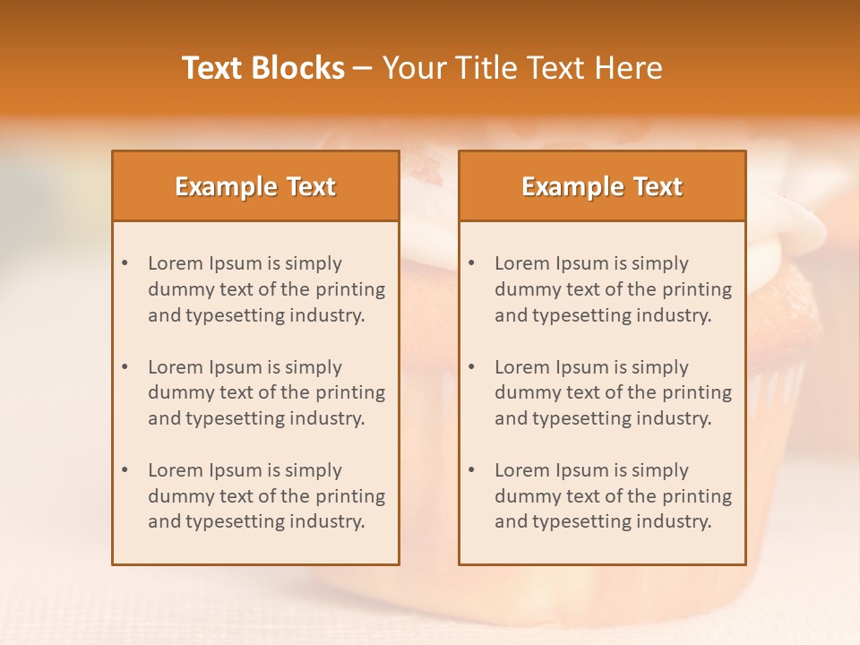 Sweet Cake Buttercream PowerPoint Template