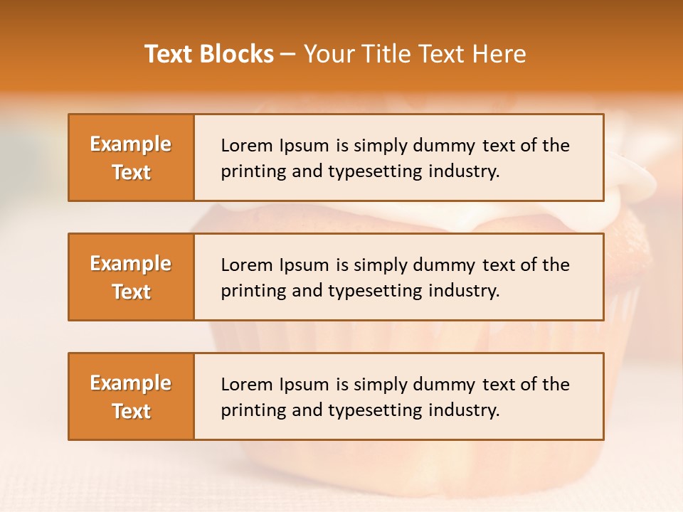 Sweet Cake Buttercream PowerPoint Template