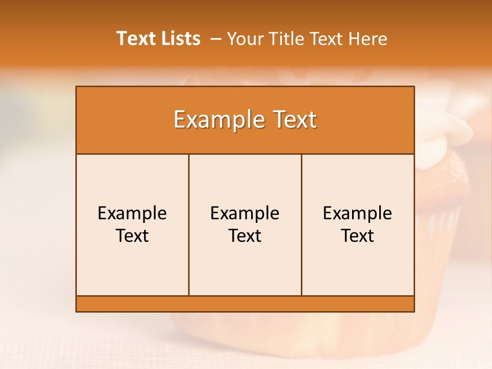 Sweet Cake Buttercream PowerPoint Template