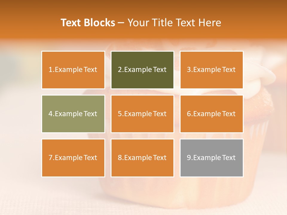 Sweet Cake Buttercream PowerPoint Template