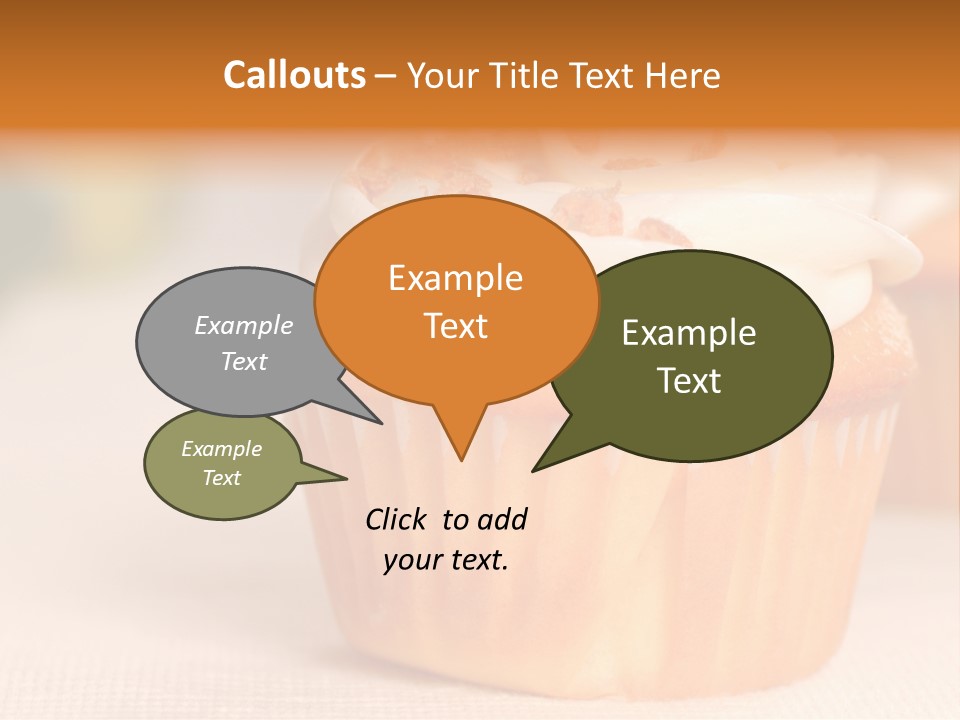 Sweet Cake Buttercream PowerPoint Template