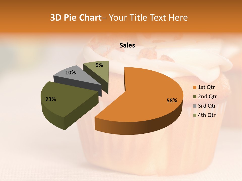 Sweet Cake Buttercream PowerPoint Template