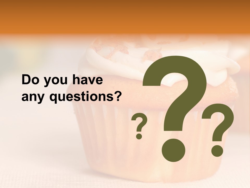 Sweet Cake Buttercream PowerPoint Template