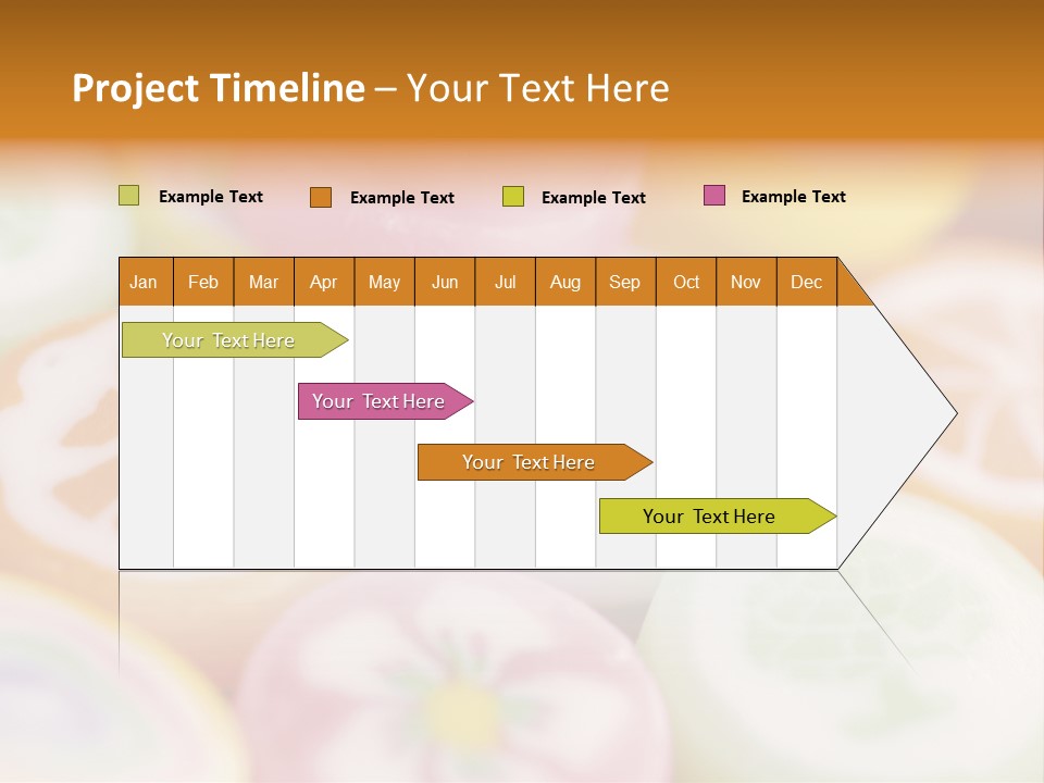 A Bunch Of Different Colored Candies In A Bowl PowerPoint Template