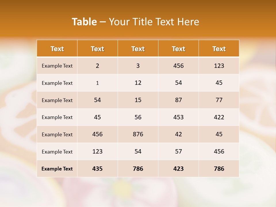 A Bunch Of Different Colored Candies In A Bowl PowerPoint Template