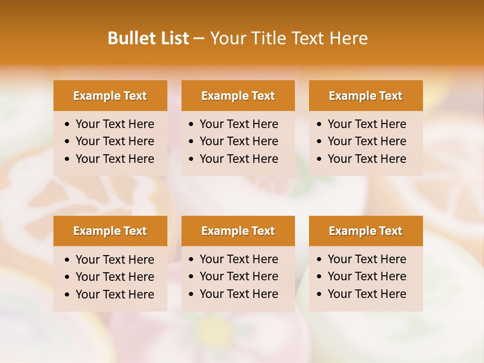 A Bunch Of Different Colored Candies In A Bowl PowerPoint Template