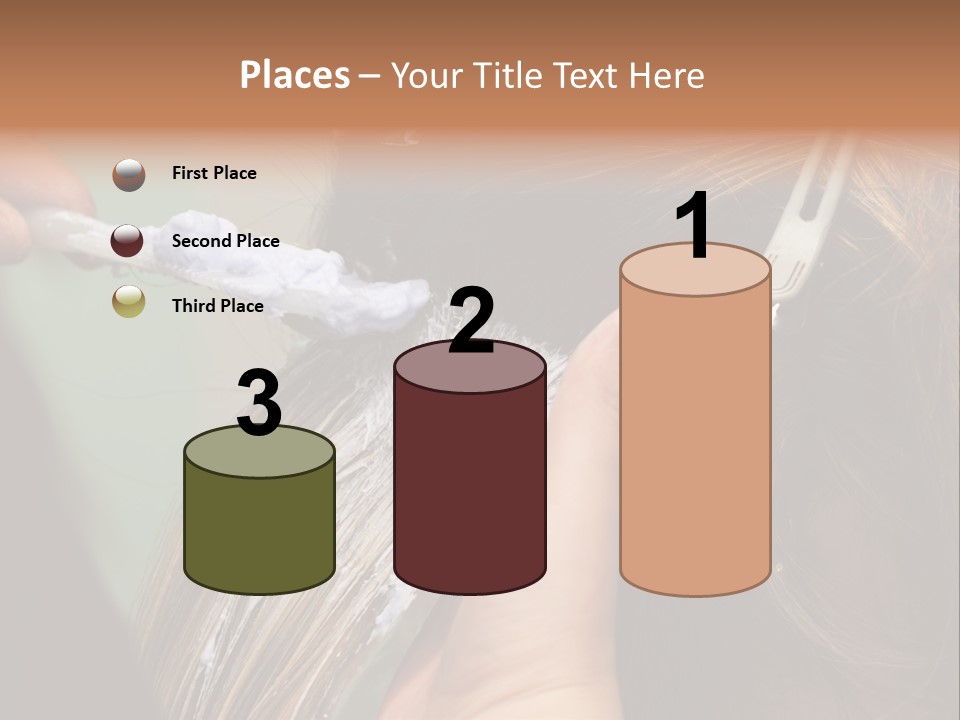 Dyeing Skill Hair PowerPoint Template