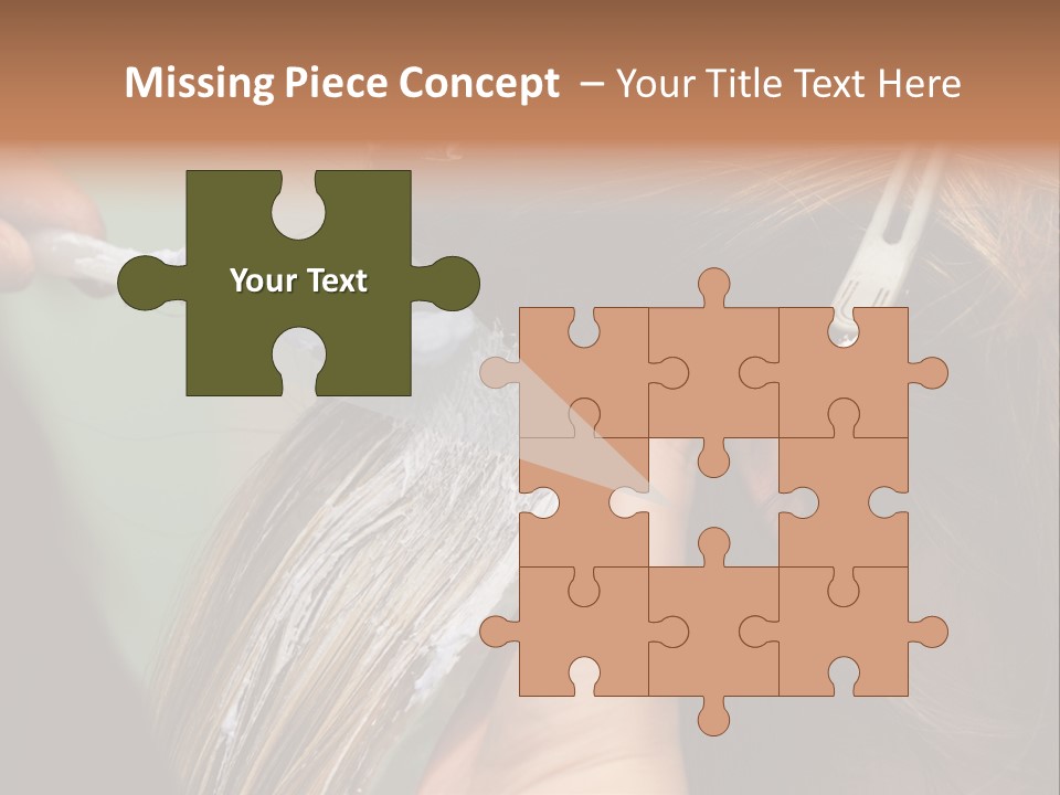 Dyeing Skill Hair PowerPoint Template