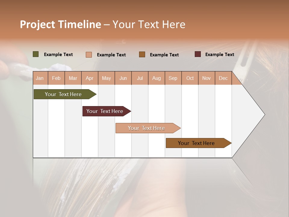 Dyeing Skill Hair PowerPoint Template