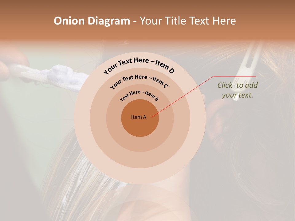 Dyeing Skill Hair PowerPoint Template