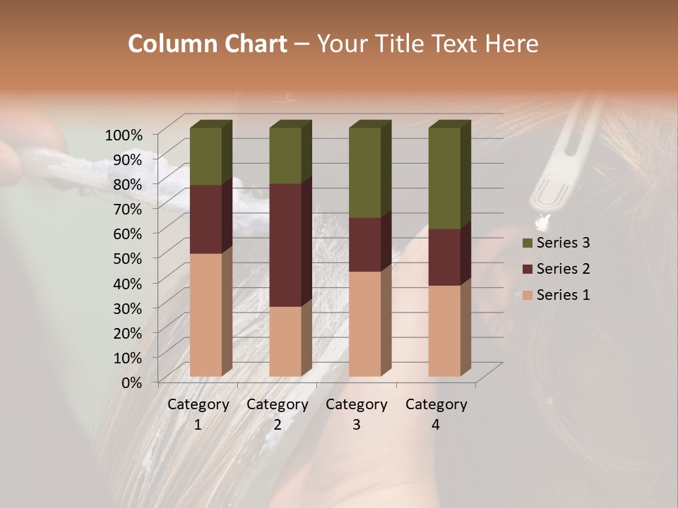 Dyeing Skill Hair PowerPoint Template