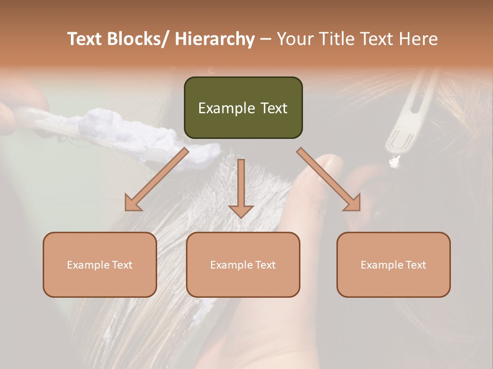 Dyeing Skill Hair PowerPoint Template