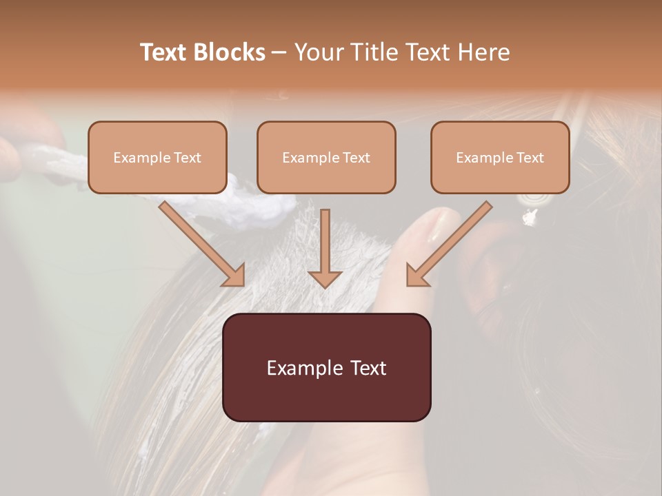 Dyeing Skill Hair PowerPoint Template