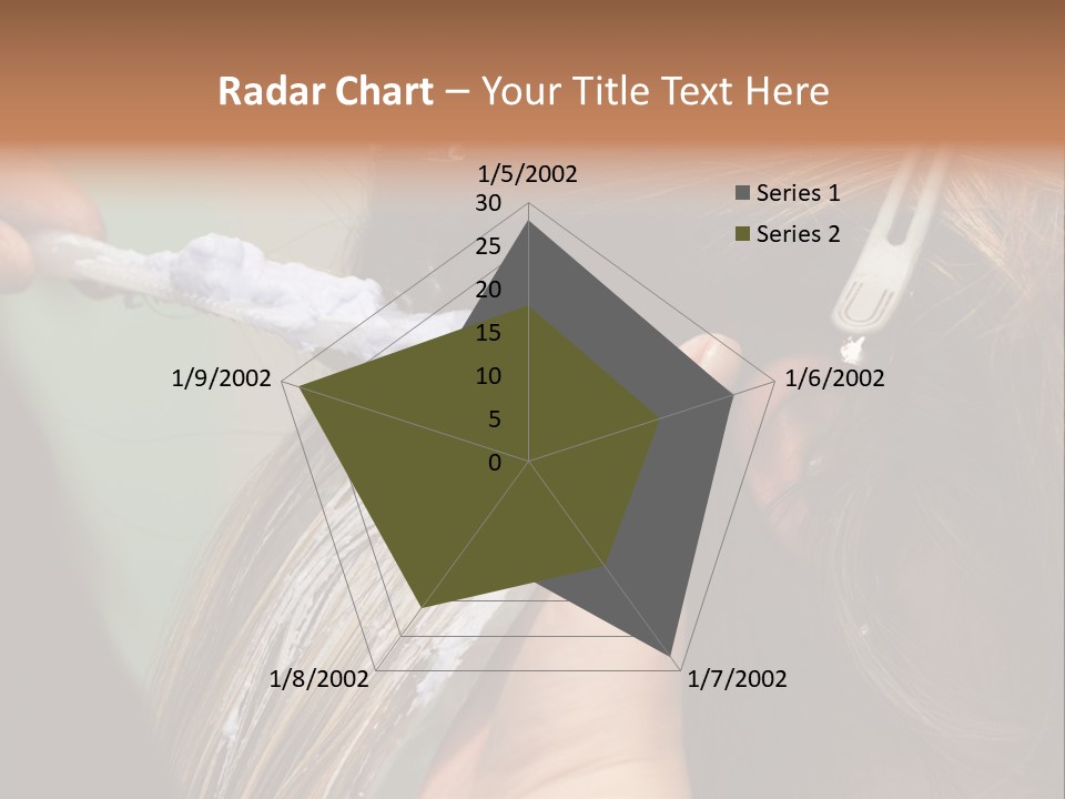 Dyeing Skill Hair PowerPoint Template