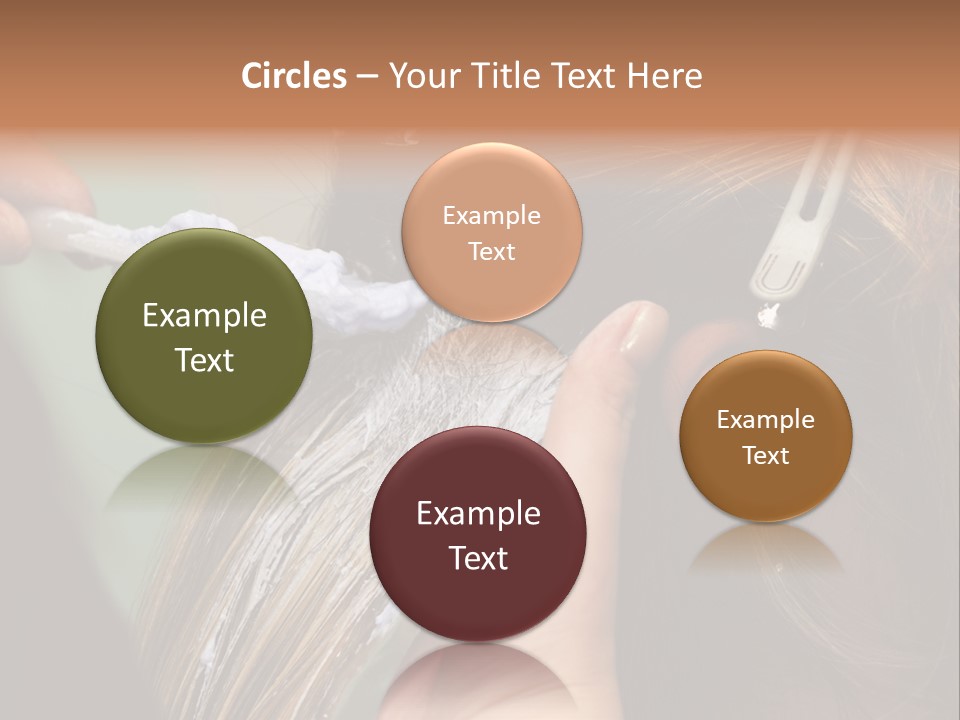 Dyeing Skill Hair PowerPoint Template