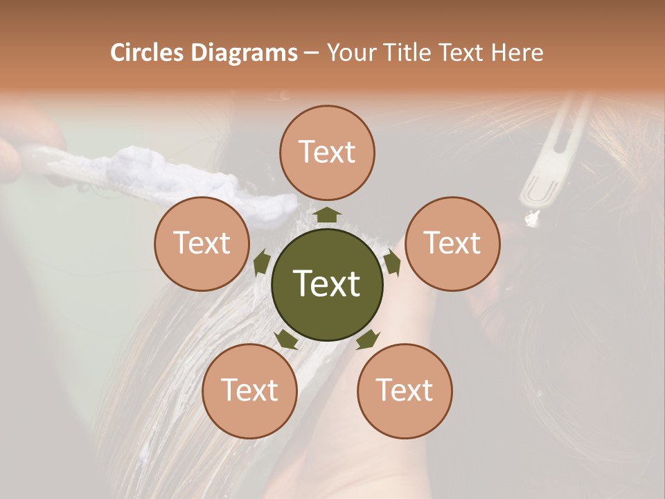 Dyeing Skill Hair PowerPoint Template