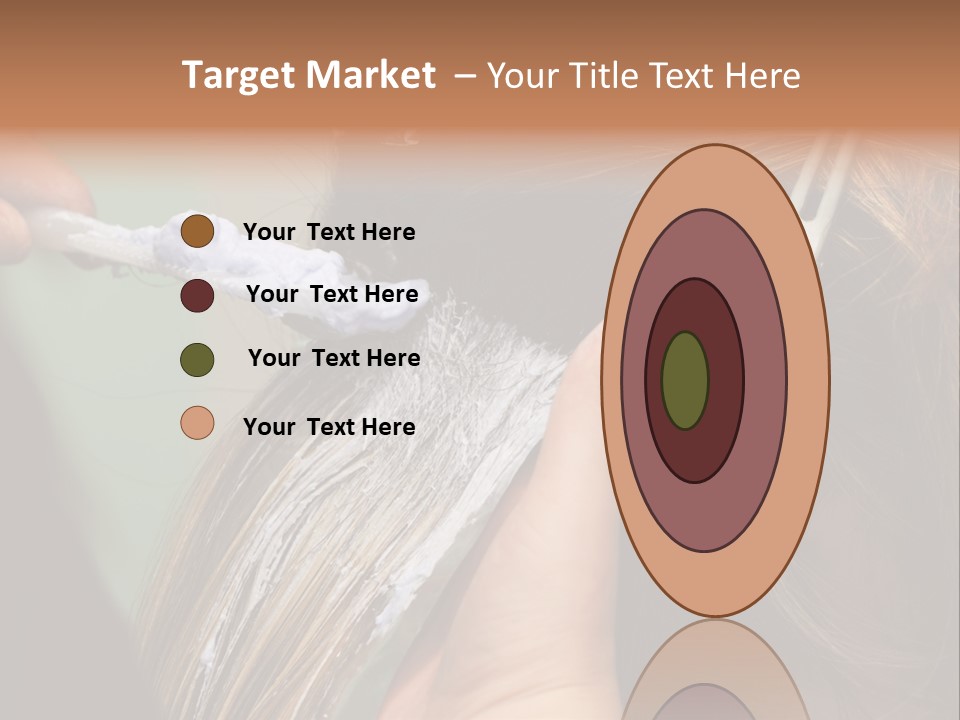 Dyeing Skill Hair PowerPoint Template